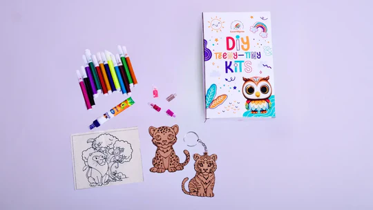 iLearnngrow Teeny Tiny DIY Animal Painting